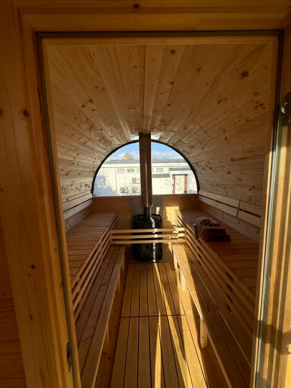 Badstue på henger – 8 personer