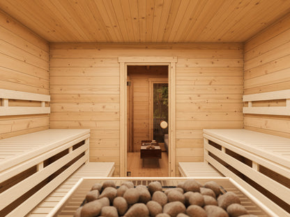 Anneks Aurora - Badstue & hagestue