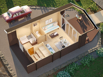 Anneks Emilie - med Badstue