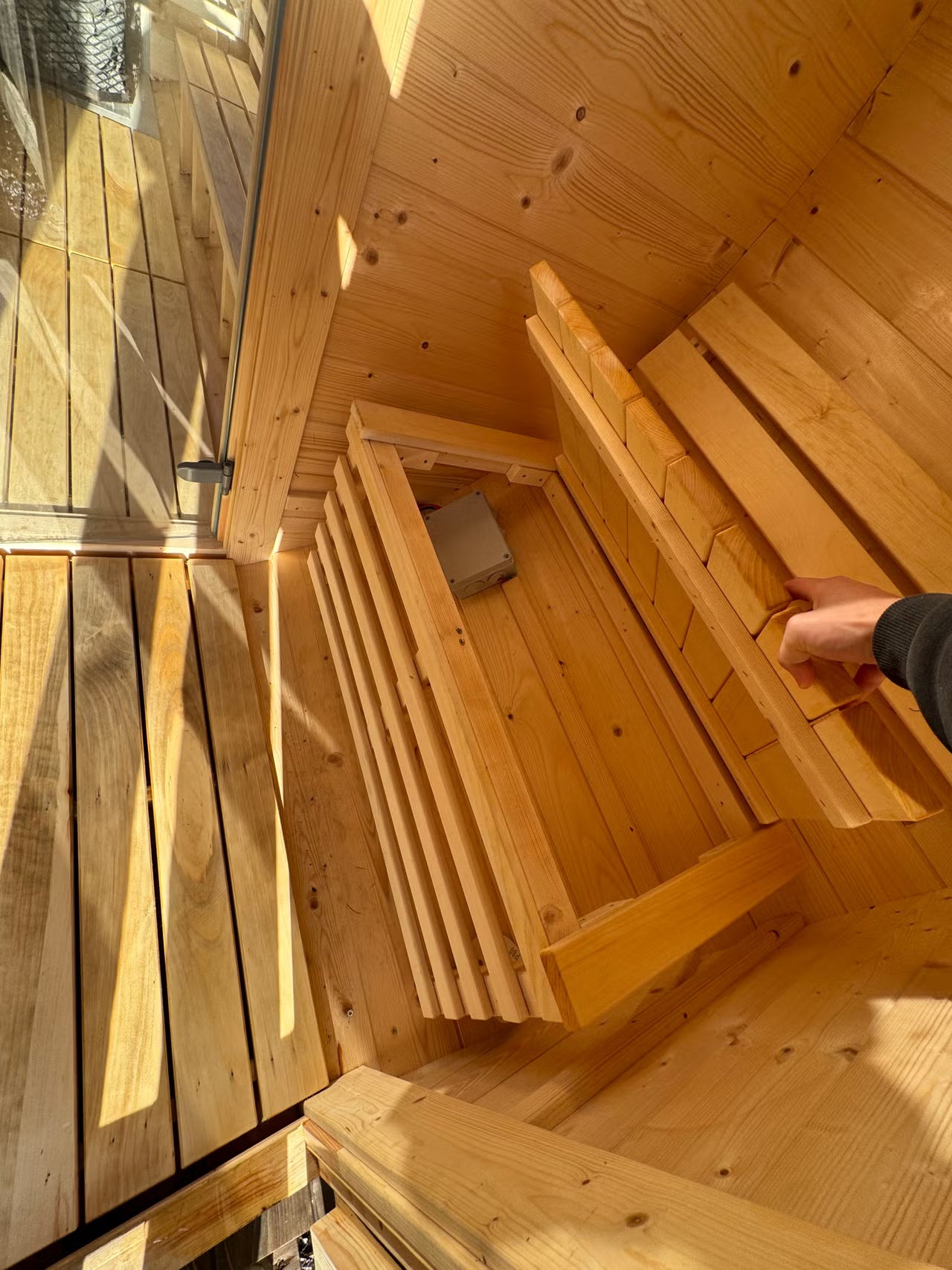 Badstue på henger – 8 personer