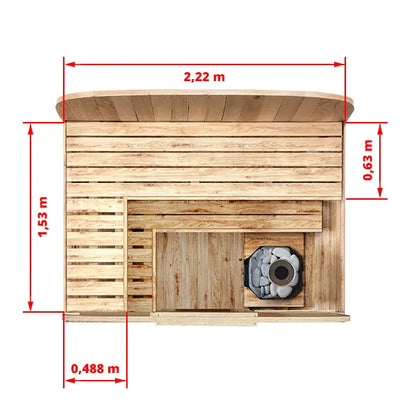 FjordKube Lun | 3 personer